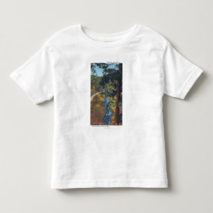 T-shirt Pour Les Tous Petits Parc de montagne de Denver, Co - canyon de crique