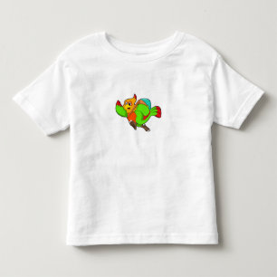T-shirt Pour Les Tous Petits Parrot as Hiker