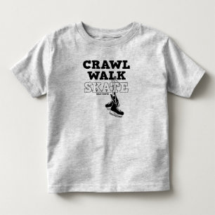 T-shirt Pour Les Tous Petits Patinage de marche de vitesse Patinage de hockey p