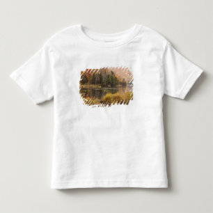 T-shirt Pour Les Tous Petits Paysage d'automne avec lac, Vermont, États-Unis 3
