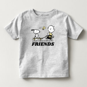 T-shirt Pour Les Tous Petits PEANUTS Amis Patinage