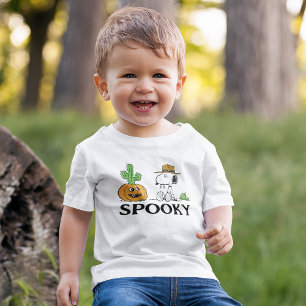 T-shirt Pour Les Tous Petits Peanuts   Halloween désertique de Spike