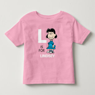 T-shirt Pour Les Tous Petits PEANUTS Lucy personnalisée