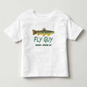 T-shirt Pour Les Tous Petits Pêche à la truite