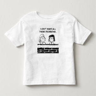T-shirt Pour Les Tous Petits Pepperment Patty & Marcie au mur