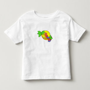 T-shirt Pour Les Tous Petits Perroquet avec noix de coco