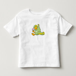 T-shirt Pour Les Tous Petits Perroquet avec thermomètre clinique
