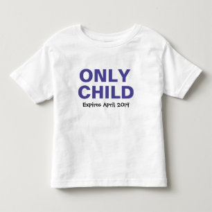 T-shirt Pour Les Tous Petits Personnalisé en bleu enfant uniquement2