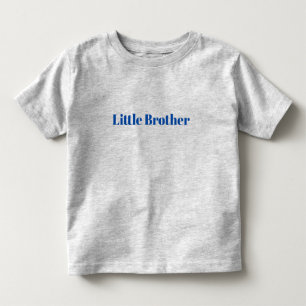 T-shirt Pour Les Tous Petits Personnaliser avec nom texte minimaliste Little Br