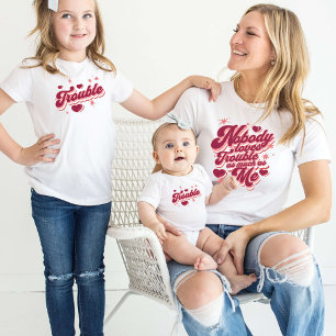 T-shirt Pour Les Tous Petits Personne n'aime les problèmes autant que moi, mama