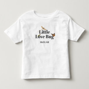 T-shirt Pour Les Tous Petits Petit Amour Bug Illustration Vintage