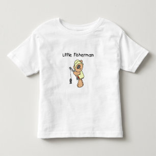 T-shirt Pour Les Tous Petits Petit pêcheur d'ours