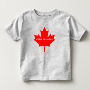 T-shirt Pour Les Tous Petits Petite feuille d'érable rouge du Canada