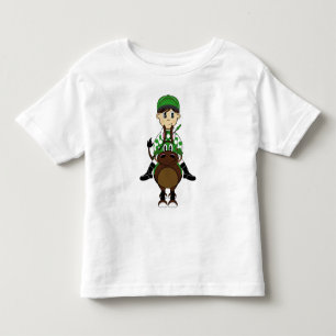 T-shirt Pour Les Tous Petits Petite pièce en t mignonne de jockey