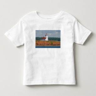 T-shirt Pour Les Tous Petits Phare à North Umberland sur l'Île-du-Prince-Édouar