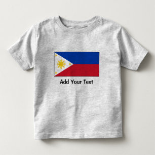 T-shirt Pour Les Tous Petits Philippines - drapeau philippin