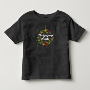 T-shirt Pour Les Tous Petits Philippines Noël Maligayang Pasko Tout-Petits T-s