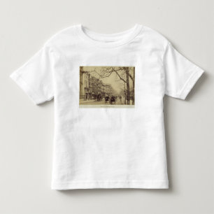 T-shirt Pour Les Tous Petits Piccadilly faisant face à l'est, (photo de sépia