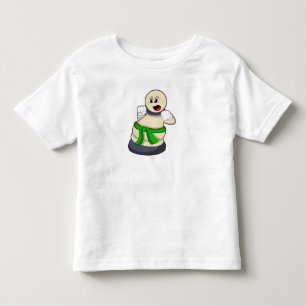 T-shirt Pour Les Tous Petits Pièce d'échecs Patrouille aux échecs