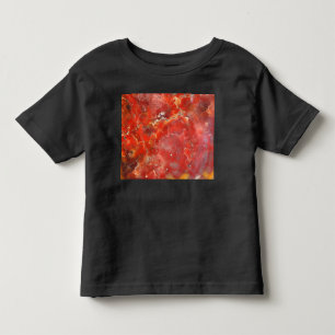 T-shirt Pour Les Tous Petits Pierres de plateau de coucher de soleil tombant