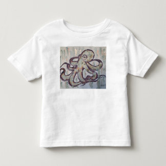 T-shirt Pour Les Tous Petits Pieuvre fantaisiste