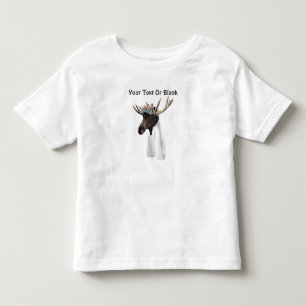 T-shirt Pour Les Tous Petits Pilote de l'aviation de l'orignal volant