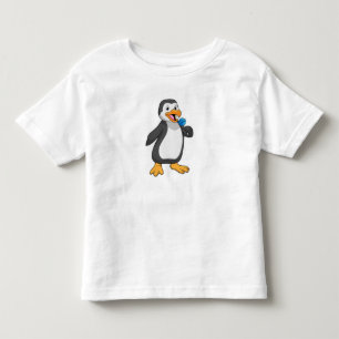 T-shirt Pour Les Tous Petits Pingouin with Lollipop