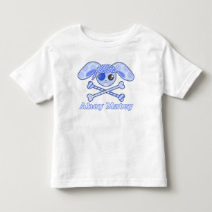 T-shirt Pour Les Tous Petits Pirate Blue Kawaii Bunny