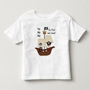 T-shirt Pour Les Tous Petits Pirate Ship Treasure Kids