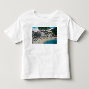 T-shirt Pour Les Tous Petits Plage se baignante au verger Pacifique