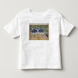 T-shirt Pour Les Tous Petits Plan du monastère de l'EL Escorial, de 'Civita