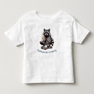 T-shirt Pour Les Tous Petits Planche à skate-forme Cute Watercolor en formation