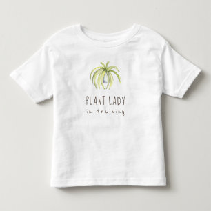 T-shirt Pour Les Tous Petits Plante Lady en formation