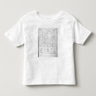 T-shirt Pour Les Tous Petits Plat IV, illustrant la proposition X