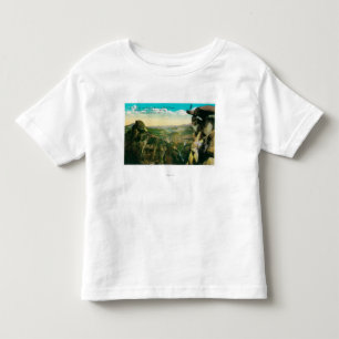 T-shirt Pour Les Tous Petits Point de glacier, demi de dôme, et vallée de