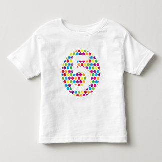 T-shirt Pour Les Tous Petits Points heureux -5
