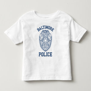 T-shirt Pour Les Tous Petits Police le Maryland de Batimore