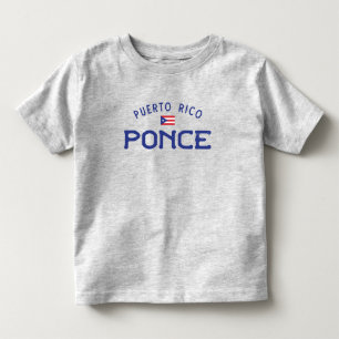 T-shirt Pour Les Tous Petits Ponce Porto Rico en détresse