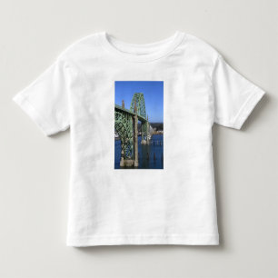 T-shirt Pour Les Tous Petits Pont de la baie de Yaquina enjambant la baie de Ya