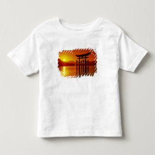 T-shirt Pour Les Tous Petits Porte O-Torii, sanctuaire Itsukushima, Miyajima,