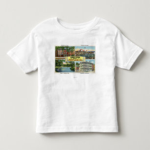 T-shirt Pour Les Tous Petits Portland, MaineGreetings de avec pittoresque