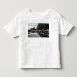 T-shirt Pour Les Tous Petits Portland, OregonView d'une roseraie