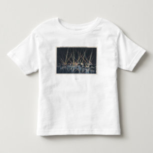 T-shirt Pour Les Tous Petits Portland, OU - illumination de cuirassé