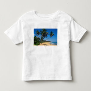 T-shirt Pour Les Tous Petits Porto Rico, Isla Verde, palmiers.