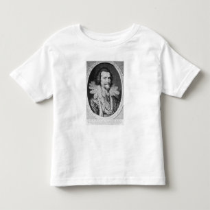 T-shirt Pour Les Tous Petits Portrait de George Villiers