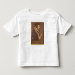 T-shirt Pour Les Tous Petits Portrait de Jean Calvin