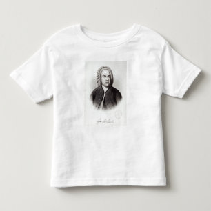 T-shirt Pour Les Tous Petits Portrait de Johann Sebastian Bach