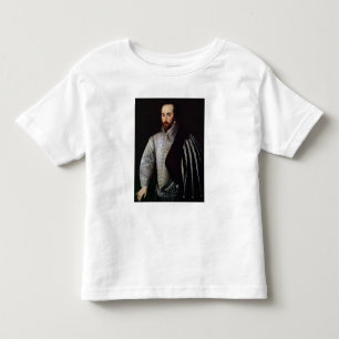 T-shirt Pour Les Tous Petits Portrait de Sir Walter Raleigh 1588