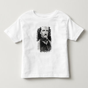 T-shirt Pour Les Tous Petits Portrait d'Edgar Allan Poe