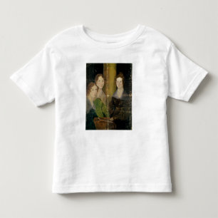 T-shirt Pour Les Tous Petits Portrait des Soeurs Bronte, c.1834